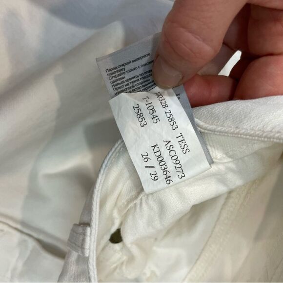 MAVI JEANS Tess High Waist Raw Hem Ankle Skinny Jeans Mid Destroyed Hem - Picture 5 of 8